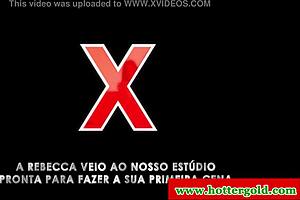 Portuguese Beauty Dressing Up In Lingerie