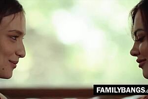 Pigtailed Redhead Teen 18+ Tribbing With Stepsister Izzy Lush Sabina Rouge