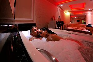 Morena wakes up wanting anal in the water with mr matusalem