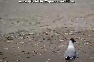 sexy blonde gf fucks raunchy on holiday vacation?