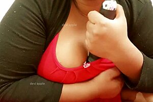 hey, check out this indian aunty with sexy big boobs!