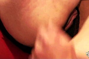 Lucky strong stud FILLS his girl's MOUTH and ASSHOLE with MASSIVE DICK.