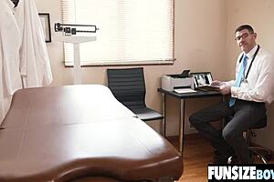 Big dick twink wrecked by monster cock