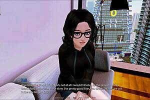 i messed up the room number again in this harem hotel game, but it's kinda fun exploring the place with all these characters around me