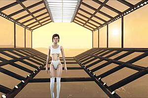 check out this cute brunette in fallout 4 fashion number 204 😍