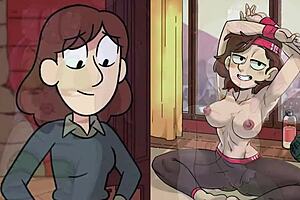 cartoons original and naked comparison in wild hentai style. princess tits exposed in this epic compilation.