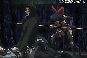 A42 anime hentai with Chinese subtitles features sexy big ass lover