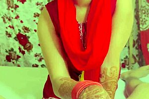 After marriage, the horny sister sucked her brother's cock and took cum in mouth!