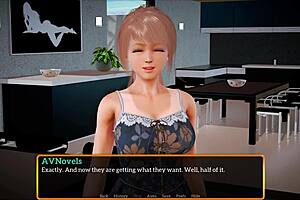 exploring my new stepfamily in game