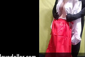 巫女にいたずらしちゃう罰当たり - messing with the shrine maiden! 😈