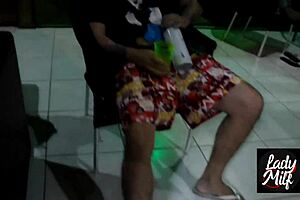 Hot tattooed Latina gets help with deepthroat from friend