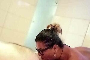 How I Love Sucking Those Chubby Transsexual Cocks in Crossdressing Blowjob Fun!