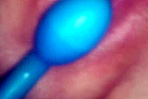 Kona captures an extreme close-up of wet vibrator action