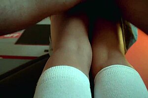 hot latina schoolgirl promises last fuck with professor gets filled with big cock after class