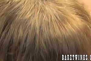 emo twinks having raw drilling session on floor