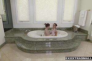 petite gracie green and tara ashley, wanna see us fuck with big cocks?