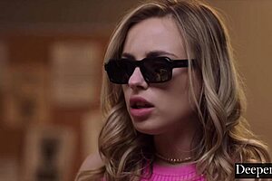 Bad Girl Anna Claire's Mouth And Pussy Get Fucked Hard!