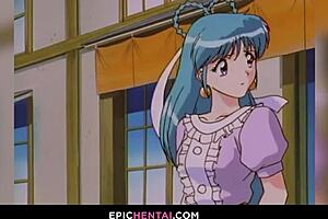 I, Mahoko, lose my virginity in hentai adventure