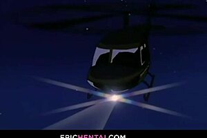 I, Mahoko, lose my virginity in hentai adventure