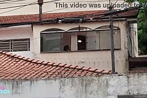 Oh wow, we're licking pussies bent over outdoors on the porch!