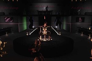 Ryo embarks on an adventure at the red robin lounge with a machine table