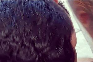 A trip to São Paulo for a rooftop adventure bareback.