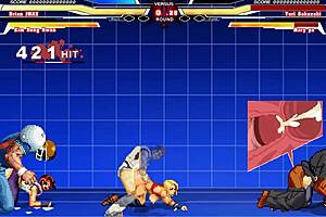 Mary Angel and Yuli in 6P hentai sex, cumshot everywhere!