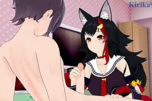 I love Minato Aqua and Ookami Mio's intense sex.