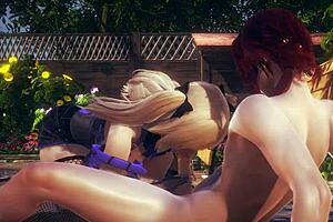 FutaFlesh: F2S cosplay in Genshin Impact game porn