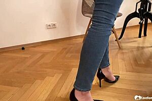 Busty Babe Next Door Teased Me with a Wild Show!