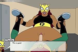 we sat down to play 18titans part 13 with jinx in that anime game