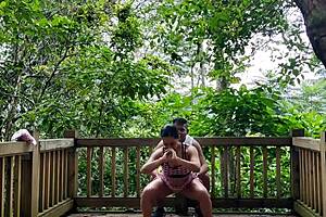 you fucking outdoors with your coach's great cock?