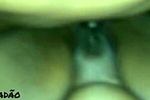 Preta's huge ass sitting on my dick with handjob