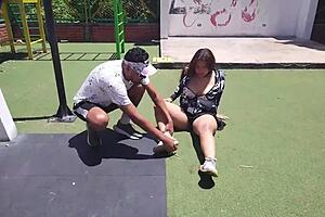 my neighbor's kind but i seduced him home for fucking