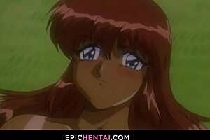 I, Mahoko, lose my virginity in hentai adventure