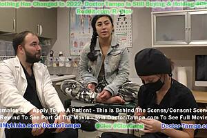Become A Doctor Tampa! Jasmine Rose Gets Humiliating Gyno Exam With Nurse Stacy Shepard's Help!