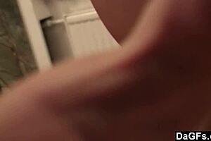 Steamy Lesbian Sex On The Couch!