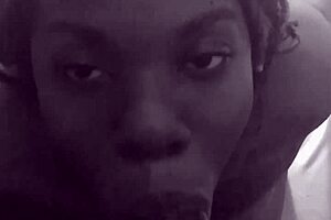 Straight mouth action!