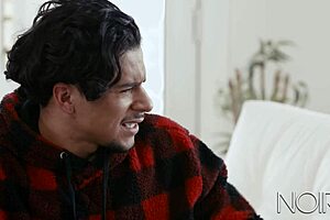 Ebony rides monster cock hard