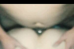 pornstar bends over for doggystyle fuck with fan on live homemade closeup