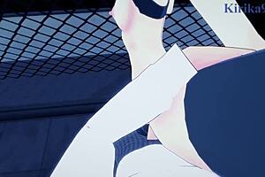 Nazuna Nanakusa's intense sex in Yofukashi no Uta hentai