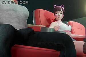 a rule 34 sfm compilation featuring cartoon and anime scenes