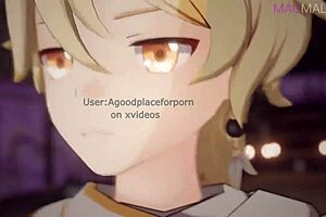 3d Hentai Bent Over Cum