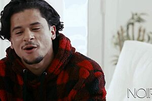 Ebony rides monster cock hard