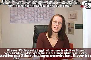 German lesbian neighbors hook up with a stranger at casting session