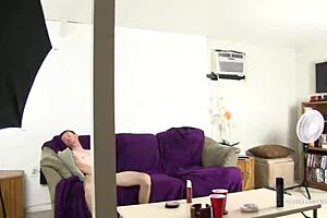 Topher Phoenix Enjoys Bareback Gangbang