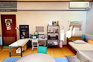 i'm playing hs tutor part 15, getting a massage from asian girl with big tits