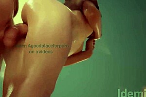 3d Hentai Bent Over Cum