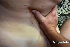 horny couple fucks hard on cam with squirt