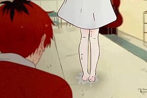 frieren trapped in sticky cum and fucked in ass by stark fern 😈